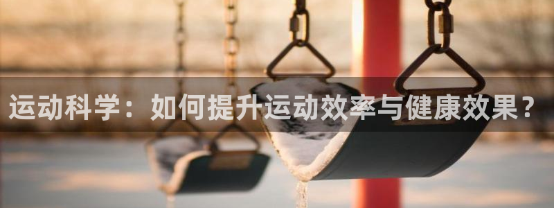 运动科学：如何提升运动效率与健康效果？